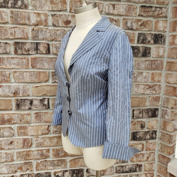 Armani Collezioni Antinea SRL Striped Blazer 14 - Picture 7 of 8